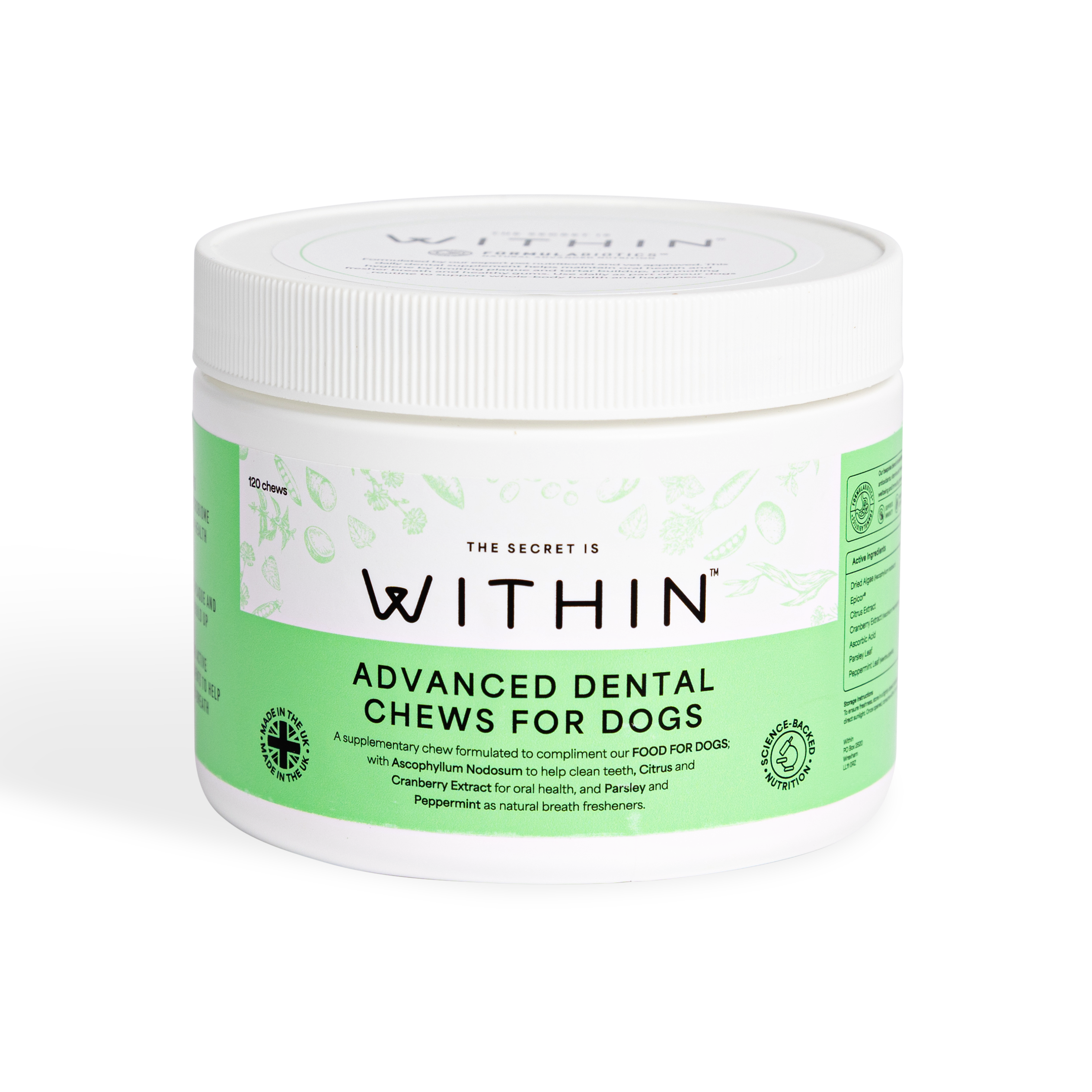 Advanced Dental Chews For Dogs | 120
