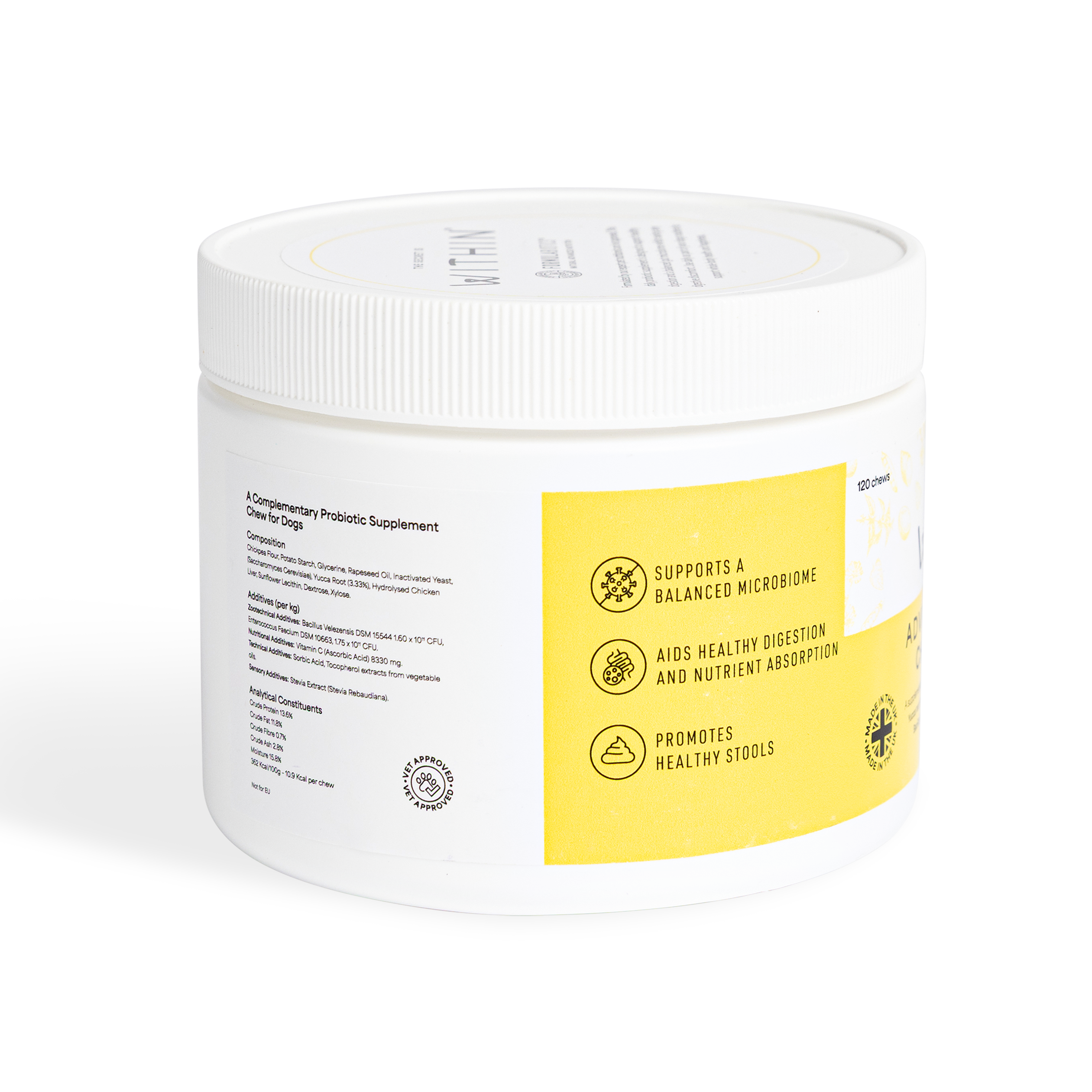 Advanced Probiotic Chews For Dogs | 120