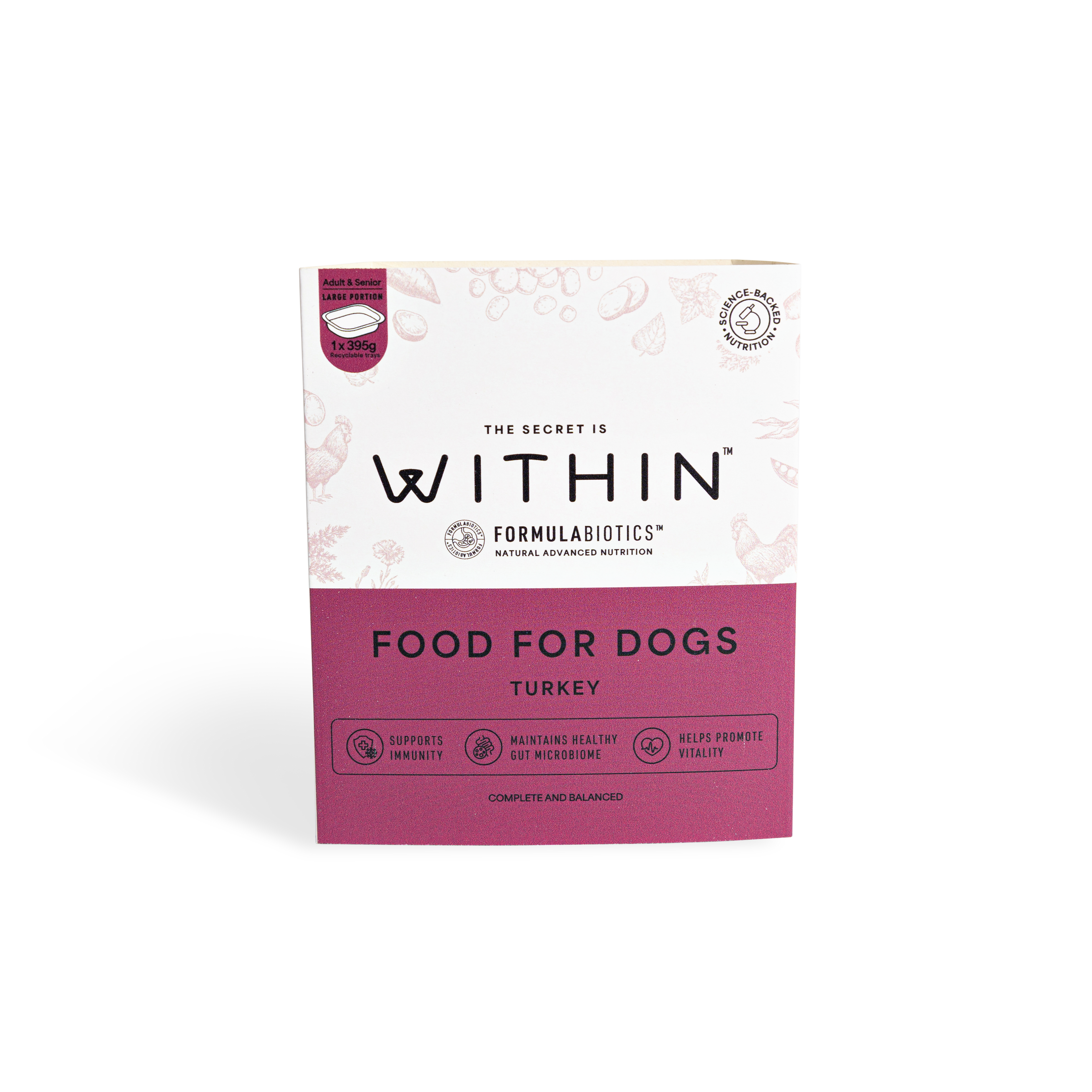 Grain Free Turkey Wet Food | 7 x 395g