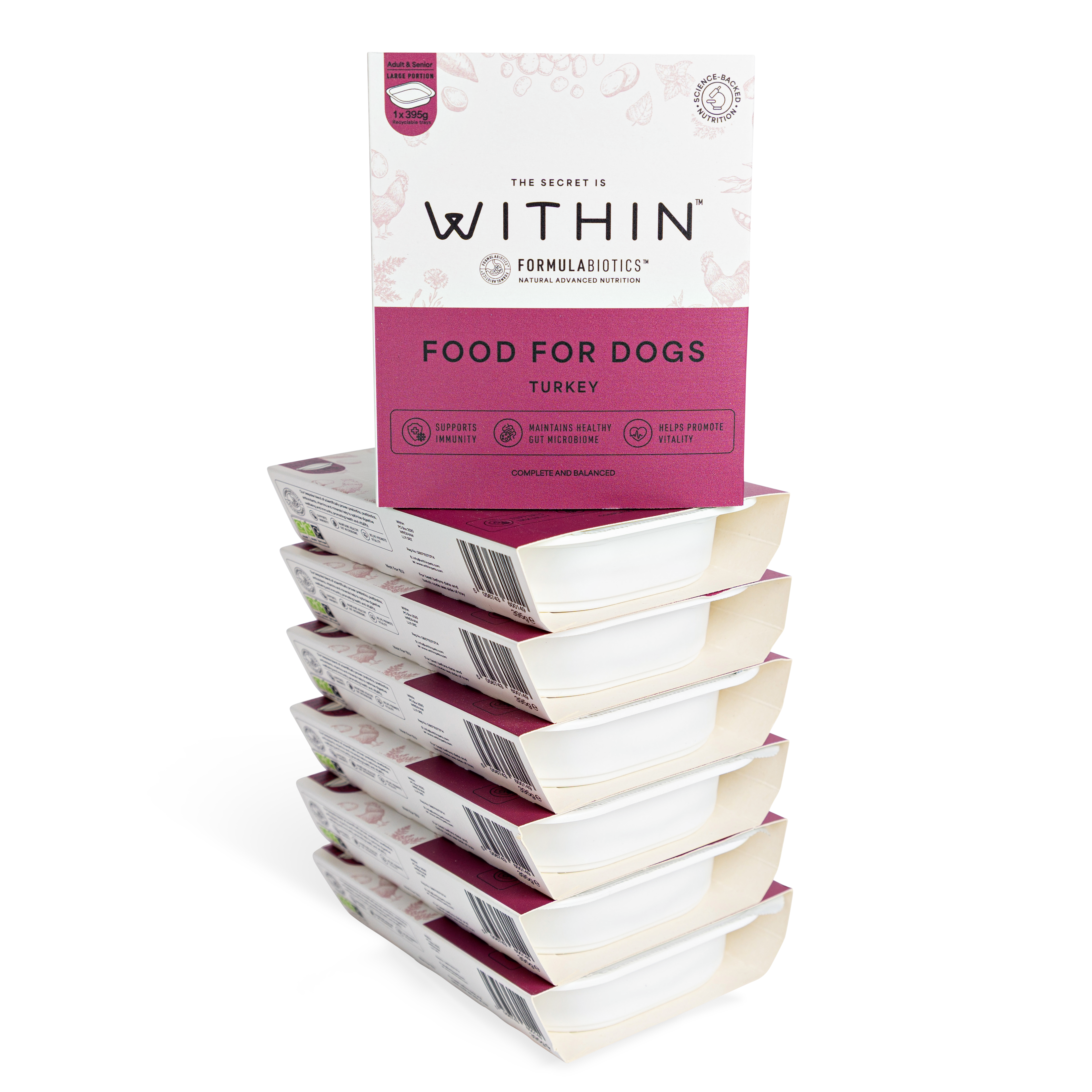 Grain Free Turkey Wet Food | 7 x 395g