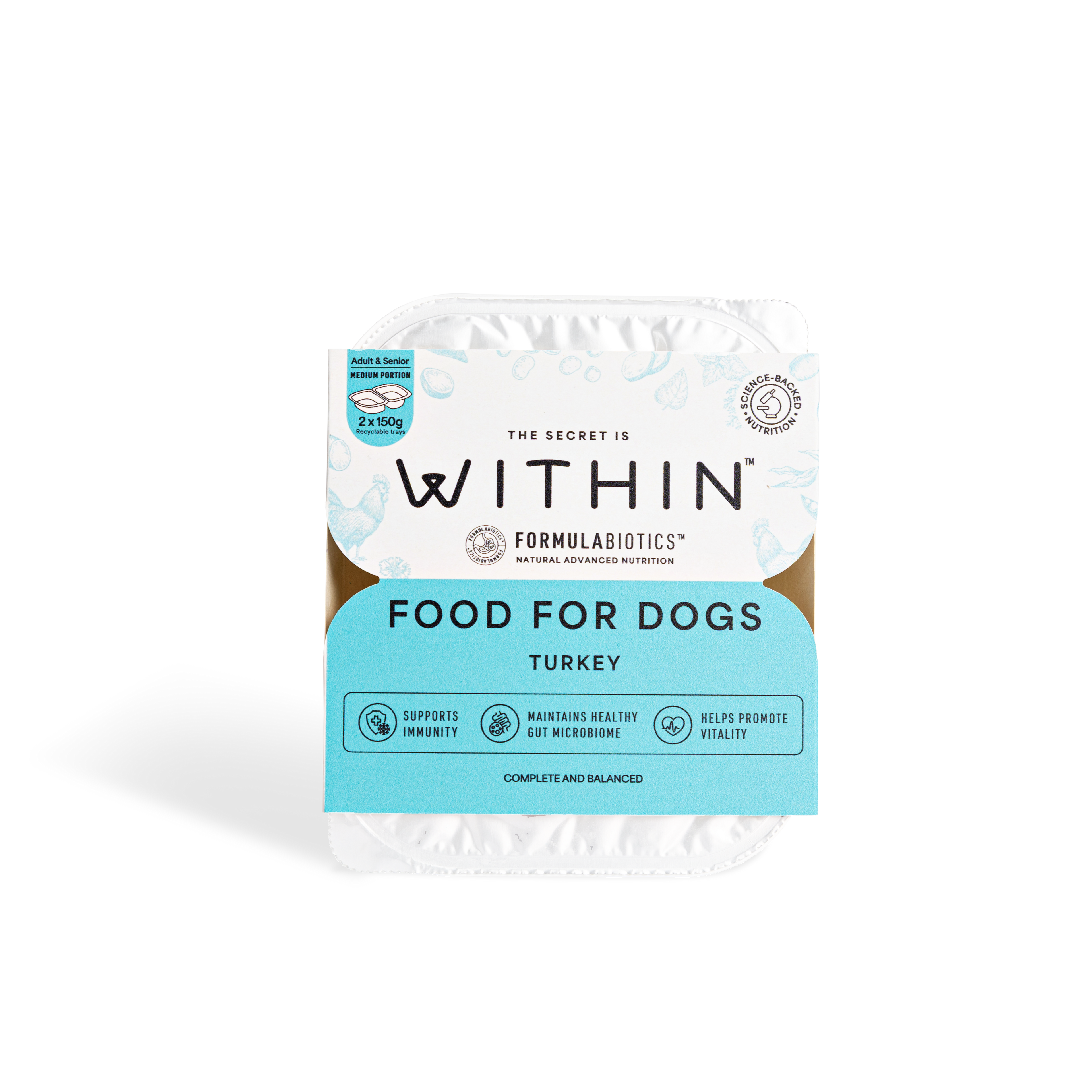 Grain Free Turkey Wet Food | 14 x 150g