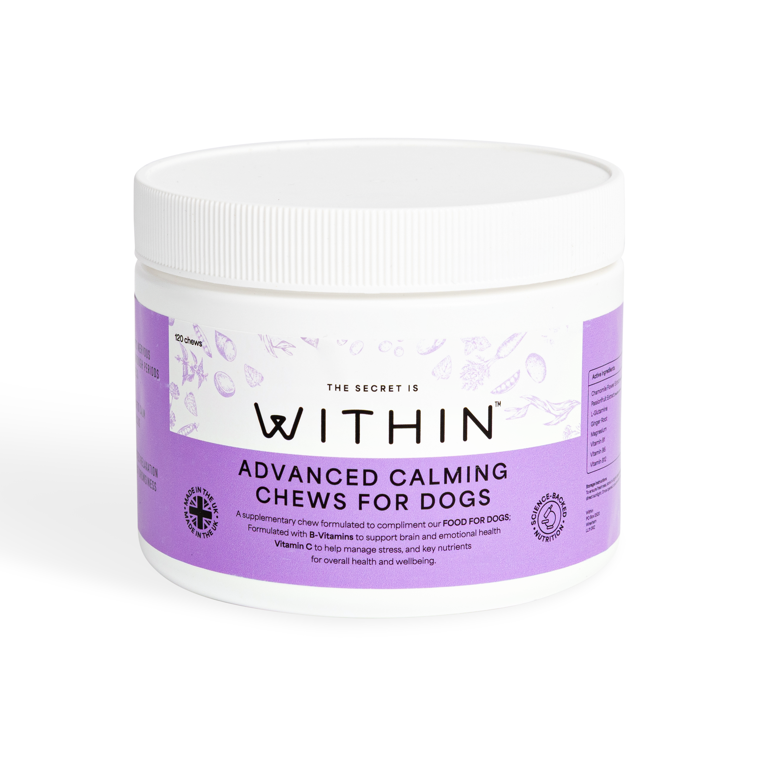 Advanced Calming Chews For Dogs | 120