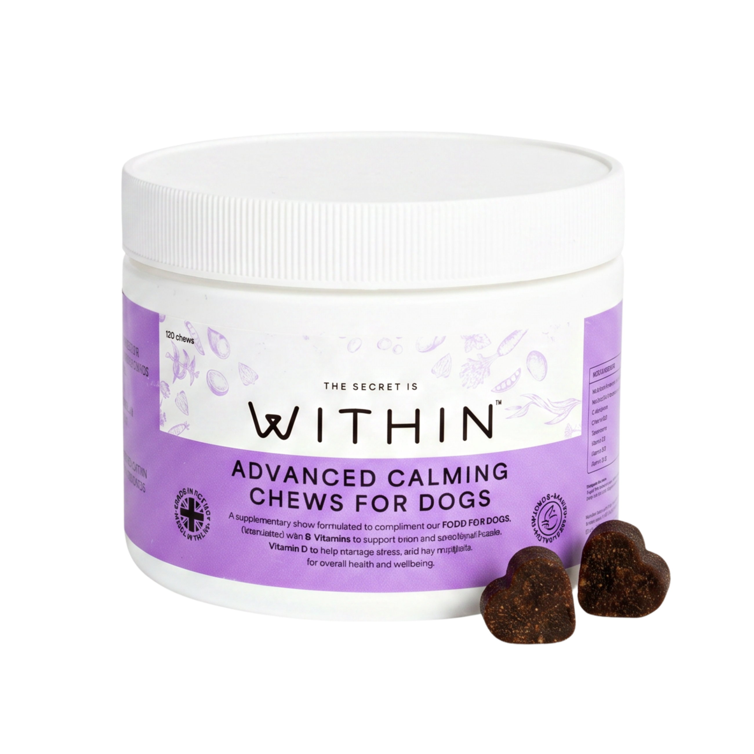 Advanced Calming Chews For Dogs | 120